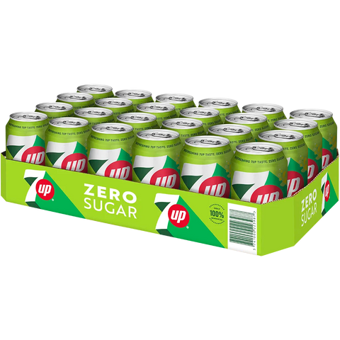 Seven-Up Zero Sugar Softdrinks & Energydrinks