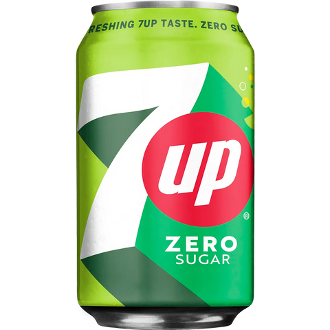 Seven-Up Zero Sugar Softdrinks & Energydrinks
