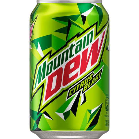 Mountain Dew Citrus Blast Softdrinks & Energydrinks