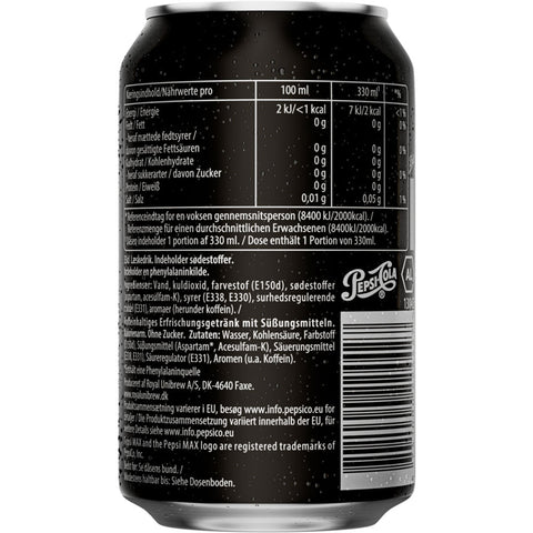Pepsi Max Softdrinks & Energydrinks