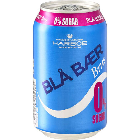 Harboe Blå Bærbrus 0% sugar