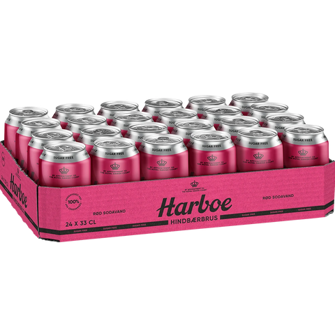 Harboe Hindbær 0% Sugar