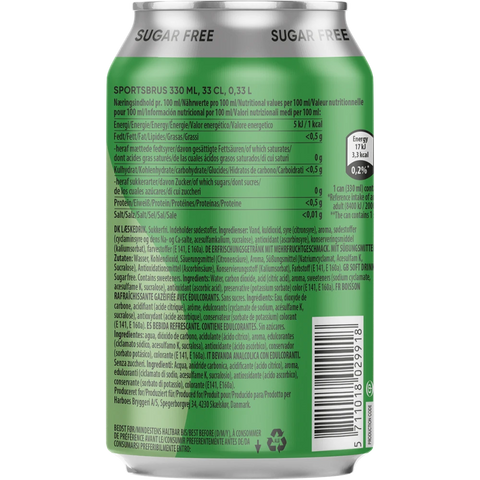 Harboe Sport 0% Sugar