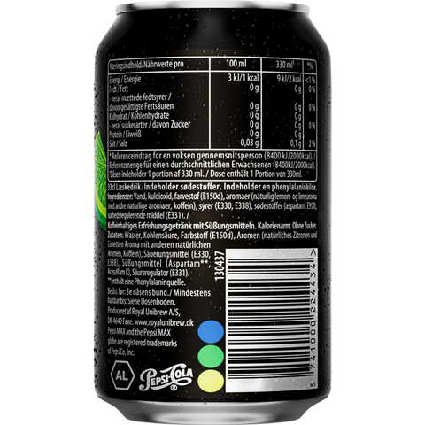 Pepsi Max Lime