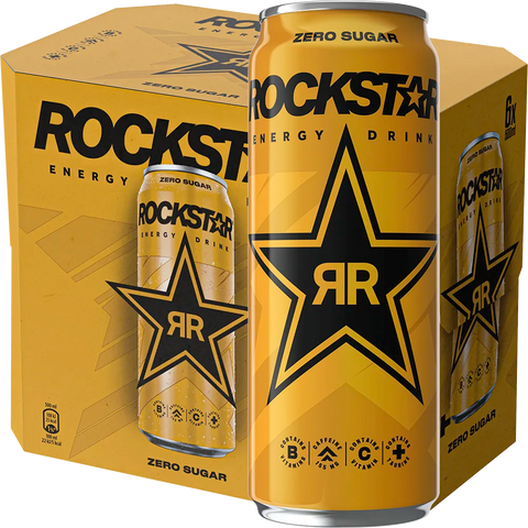 Rockstar Energy Drink Original No Sugar Softdrinks & Energydrinks