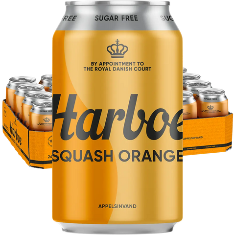 Harboe Squash Orange 0% Sugar