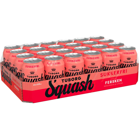 Tuborg Squash Fersken Zuckerfrei Softdrinks & Energydrinks