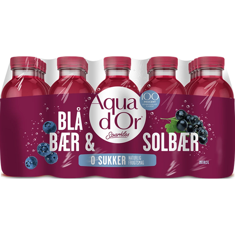 Aqua d´Or Sparkles Blåbær & Solbær