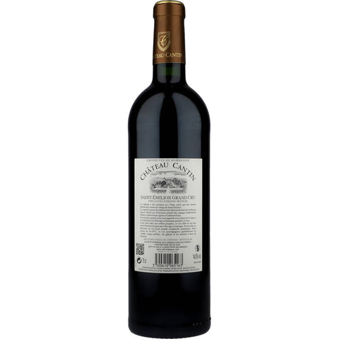 Château Cantin Saint-Émilion Grand Cru Vin