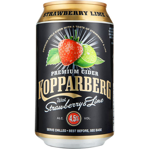 Kopparberg Strawberry & Lime Øl Cider