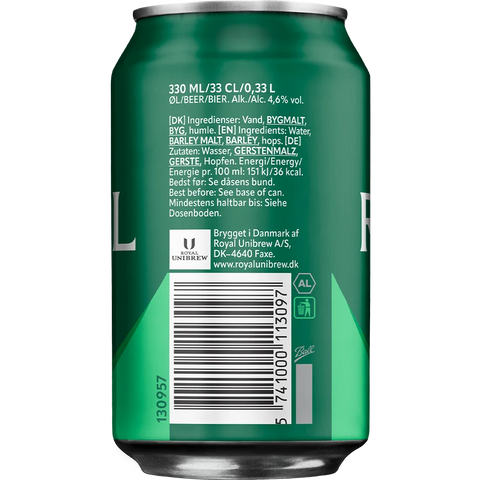 Royal Pilsener Øl & Cider