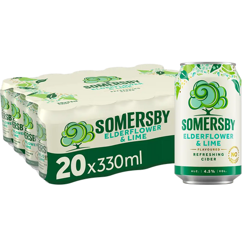 Somersby Elderflower Lime