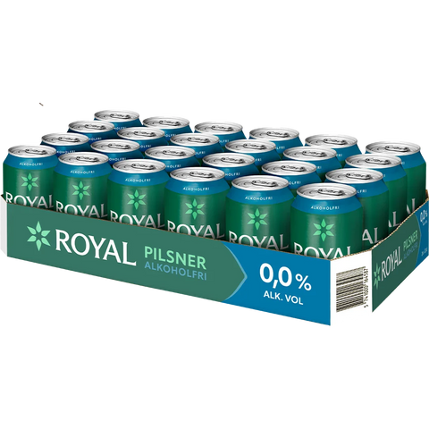 Royal Pilsner 0 % Alkoholfri Øl & Cider