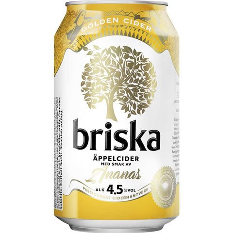 Briska Äppelcider Ananas Øl & Cider