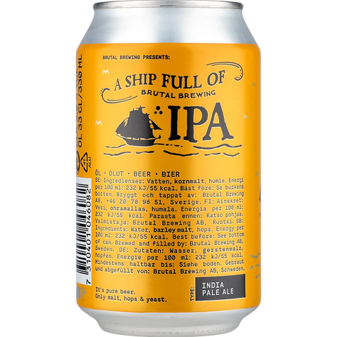 Brutal Brewing A Ship full of IPA