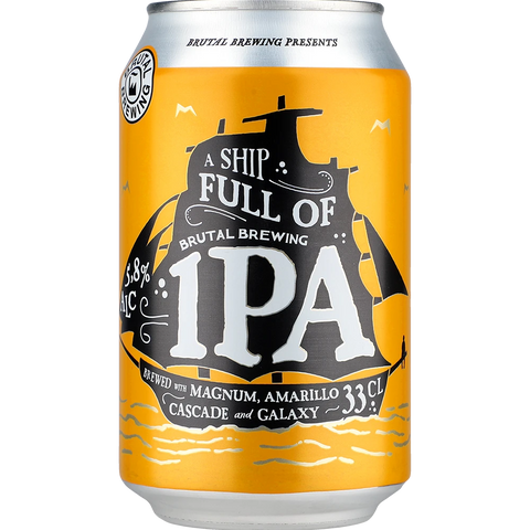 Brutal Brewing A Ship full of IPA
