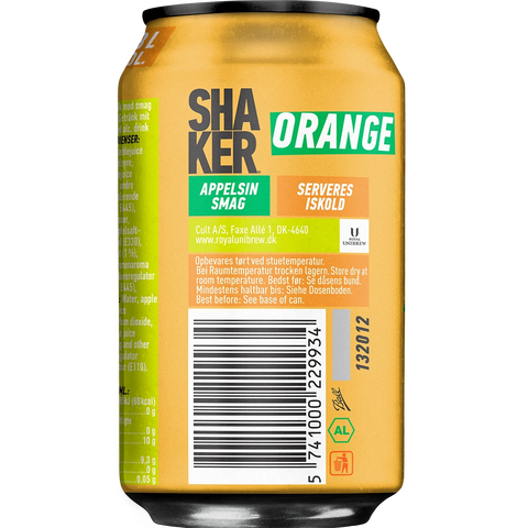 Cult Shaker Orange