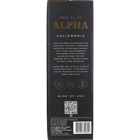 Alpha Red Wine
