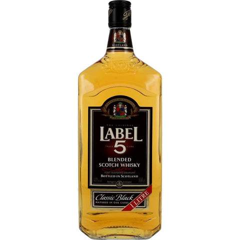 Label 5 Classic Black Spiritus