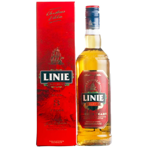 Linie Aquavit Christmas Edition Spiritus