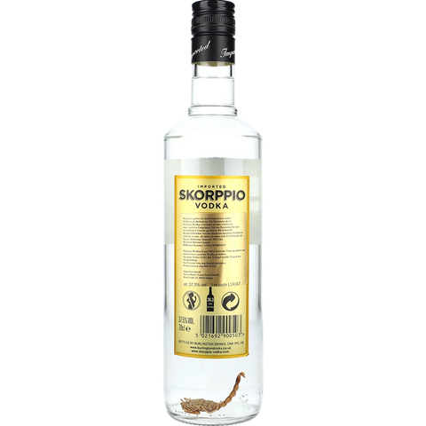 Skorppio Vodka with Scorpion