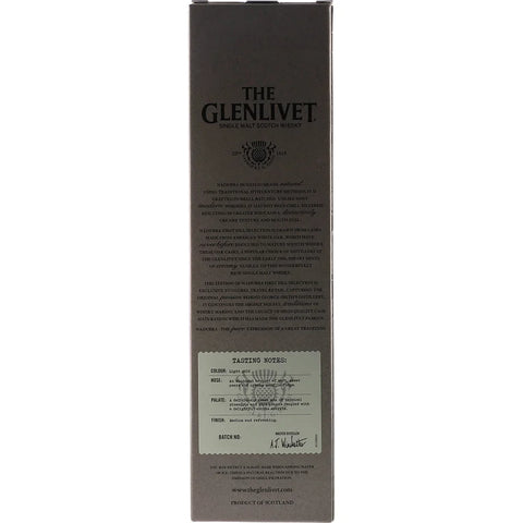 Glenlivet Nàdurra First Fill Spiritus