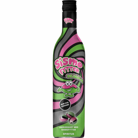 Sismofytter Original Lakridsshot Med Spiritus