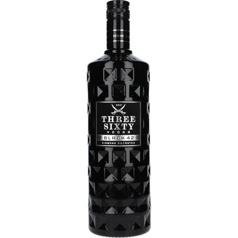 Three Sixty Vodka Black 42 Spiritus