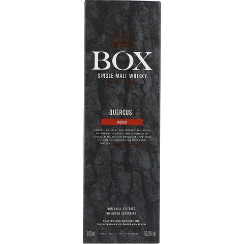 Box Whisky Quercus Robur Spiritus