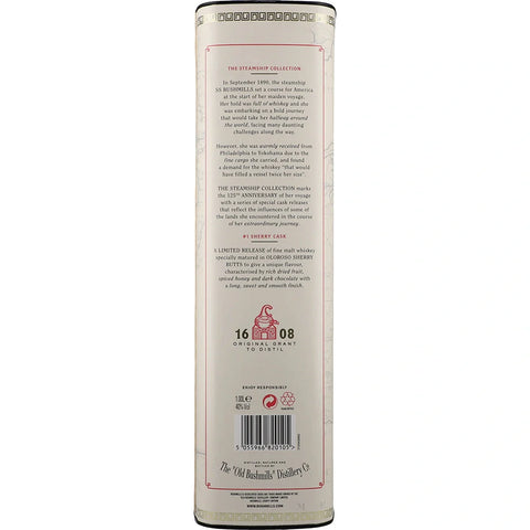Bushmills Steamship Sherry Cask Spiritus