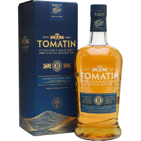 Tomatin Bourbon & Sherry Casks 8Y Spiritus