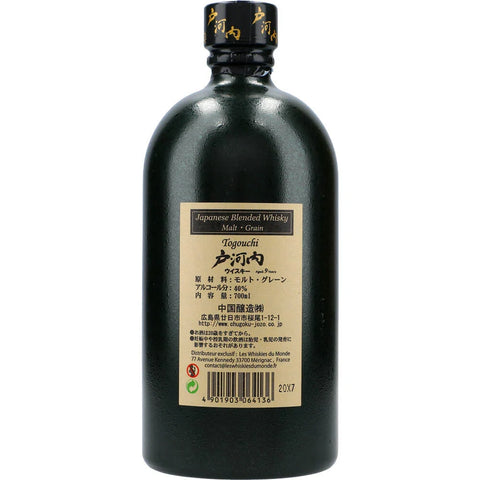 Togouchi 9Y Japanese Blended Whisky Spiritus