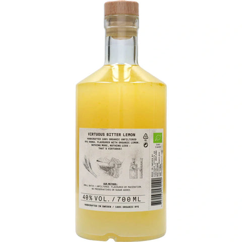 Virtuous By Nature Bitter Lemon Vodka Spiritus