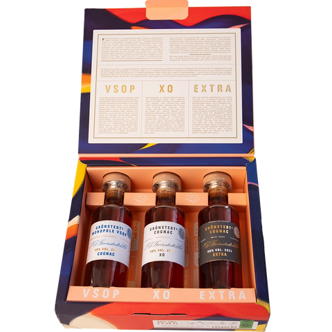 Grönstedts Gaveæske Cognac