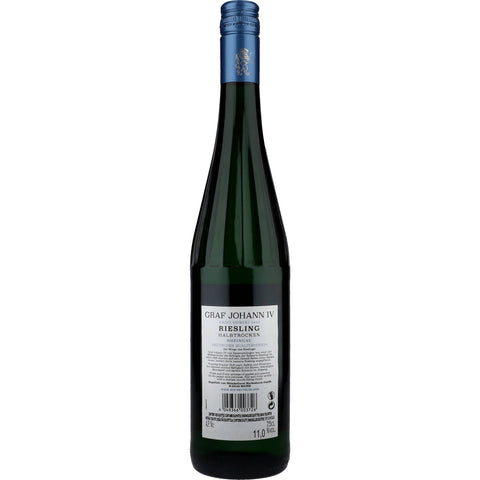 Graf Johann Iv Riesling Halbtrocken Vin