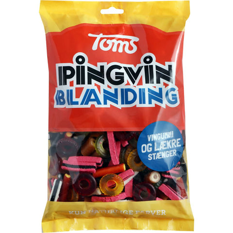 Toms Slikposer Pingvin Blanding Slik & Dagligvarer