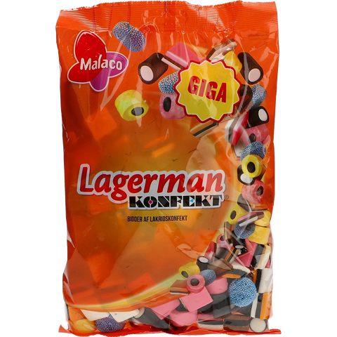Malaco Lagerman Lakritz Konfekt