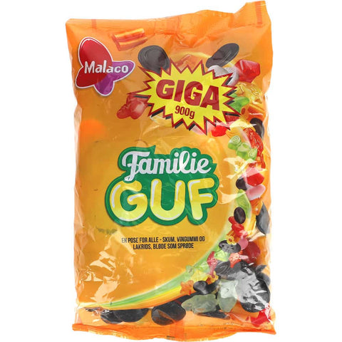 Malaco Familie Guf Slik & Dagligvarer