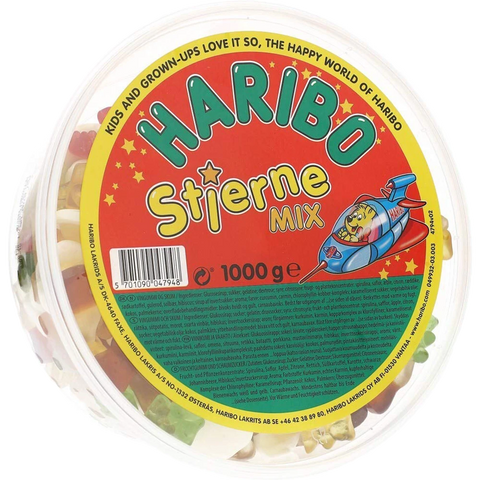 Haribo DK Stjerne Mix
