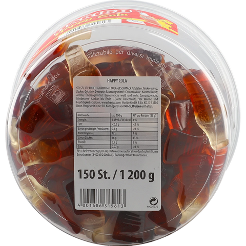 Haribo DE Happy Cola