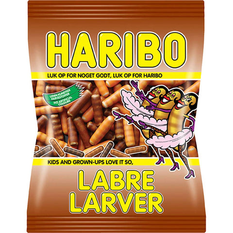 Haribo Dk Labre Larver Slik & Dagligvarer