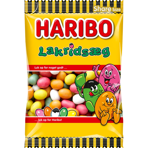 Haribo DK Lakridsæg