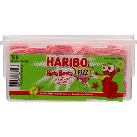 Haribo DE Pasta Basta Erdbeere Sour