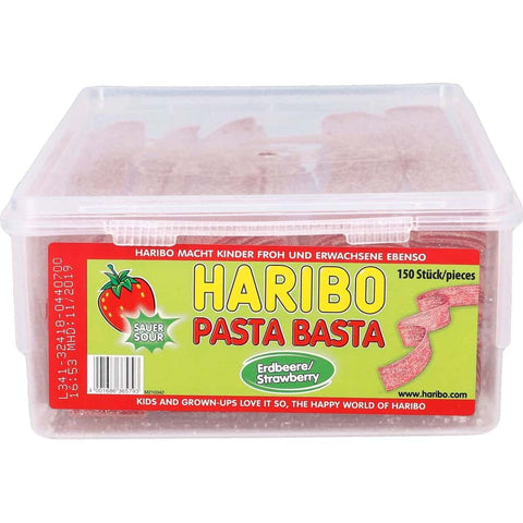 Haribo De Pasta Basta Erdbeere Sour Slik & Dagligvarer