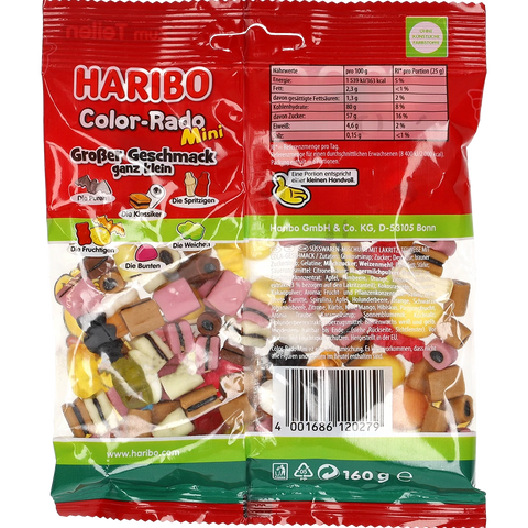 Haribo DE Mini Color-Rado