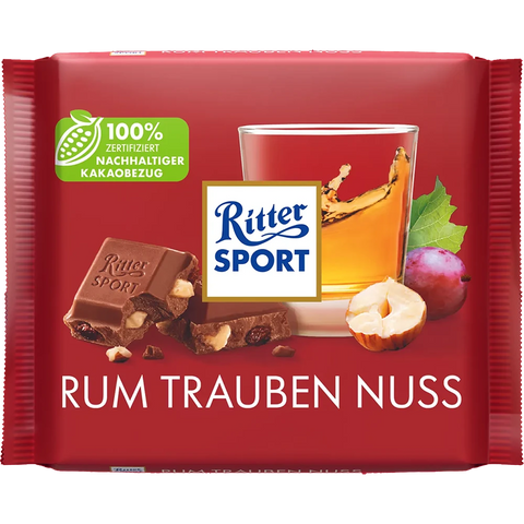 Ritter Sport BV Rum Trauben Nuss