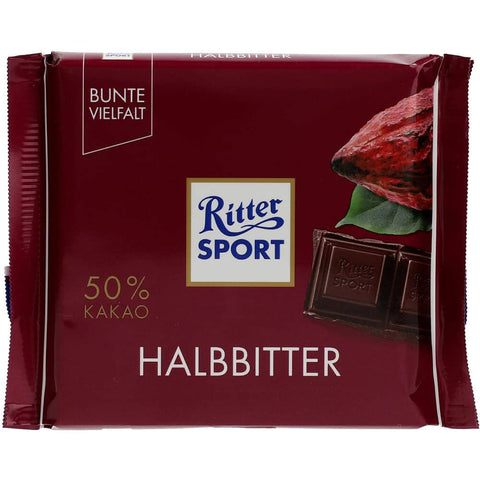 Ritter Sport Bv Halbbitter 50% Slik & Dagligvarer