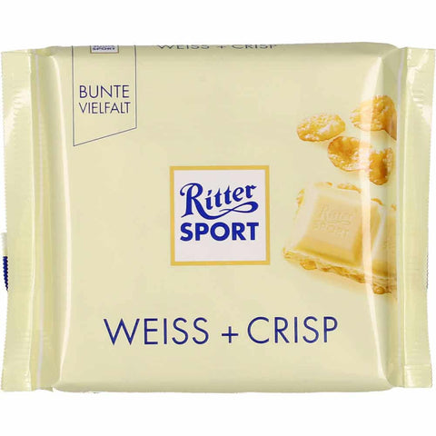 Ritter Sport Bv Weiss & Crisp Slik Dagligvarer