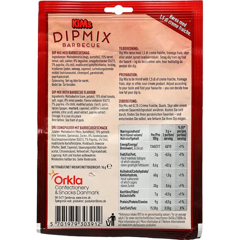 Kims Dipmix Barbecue Slik & Dagligvarer