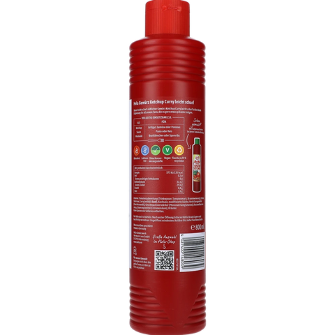 Hela Curry Gewürzketchup leicht scharf